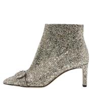 Pre-owned Fabric boots Jimmy Choo Pre-owned , Gray , Dames
