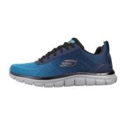 Moderne Track-Ripkent Sneakers Skechers , Blue , Heren