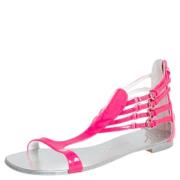 Pre-owned Fabric sandals Giuseppe Zanotti Pre-owned , Pink , Dames