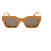 Stijlvolle Fendi Zonnebril Fendi , Brown , Unisex