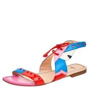 Pre-owned Leather sandals Fendi Vintage , Multicolor , Dames