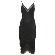 Pre-owned Lace dresses Dior Vintage , Black , Dames