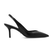 Eva leren pumps Stuart Weitzman , Black , Dames