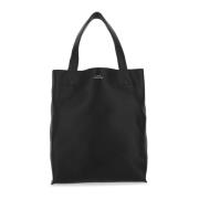 Zwarte leren Maiko handtas A.p.c. , Black , Dames