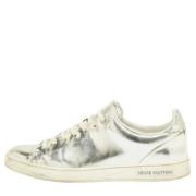 Pre-owned Fabric sneakers Louis Vuitton Vintage , Gray , Dames