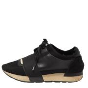 Pre-owned Leather sneakers Balenciaga Vintage , Black , Dames