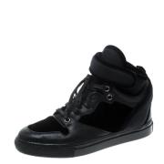 Pre-owned Velvet sneakers Balenciaga Vintage , Black , Dames