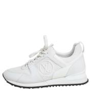 Pre-owned Mesh sneakers Louis Vuitton Vintage , White , Dames