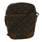 Pre-owned Canvas shoulder-bags Louis Vuitton Vintage , Brown , Dames