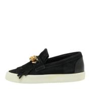 Pre-owned Suede sneakers Giuseppe Zanotti Pre-owned , Black , Dames