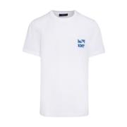 Luxe Katoenen Wit T-Shirt Kiton , White , Heren