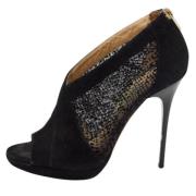 Pre-owned Mesh boots Jimmy Choo Pre-owned , Black , Dames