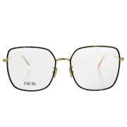 Pre-owned Metal sunglasses Dior Vintage , Yellow , Dames