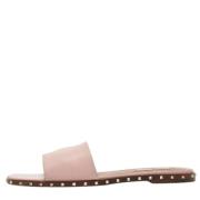 Pre-owned Leather flats Valentino Vintage , Pink , Dames