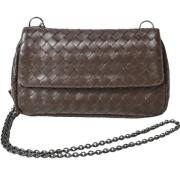 Pre-owned Leather handbags Bottega Veneta Vintage , Brown , Dames