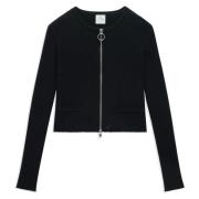 Stijlvolle Sweater Courrèges , Black , Dames