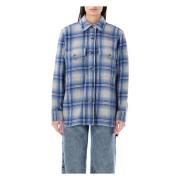 Faxona Overshirt - Stijlvol en Trendy Isabel Marant Étoile , Blue , Da...