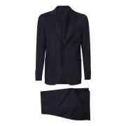 Blauw Easy Wear Suit Lardini , Blue , Heren