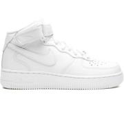 Witte Basketbalstijl Sneakers Nike , White , Dames