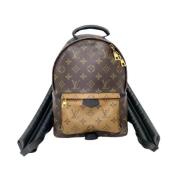 Pre-owned Canvas backpacks Louis Vuitton Vintage , Brown , Dames