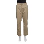 Pre-owned Cotton bottoms Tommy Hilfiger Pre-owned , Beige , Dames