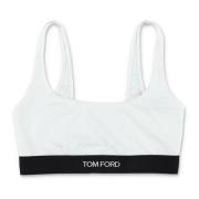 Modal Stretch Signature Bralette Tom Ford , White , Dames