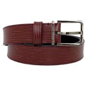 Pre-owned Metal belts Louis Vuitton Vintage , Red , Dames