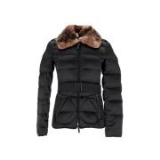 Pre-owned Polyester outerwear Burberry Vintage , Black , Dames