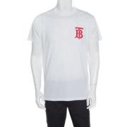 Pre-owned Cotton tops Burberry Vintage , White , Dames