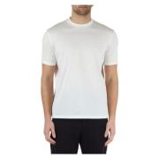 Katoenen Travel Essential T-Shirt Emporio Armani , White , Heren