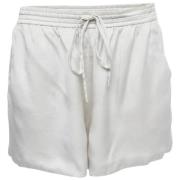 Pre-owned Satin bottoms Chloé Pre-owned , White , Dames