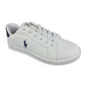 Klassieke Court Sneakers Ralph Lauren , White , Heren