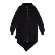 Asymmetrische oversized hoodie Y-3 , Black , Dames