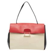 Pre-owned Leather handbags Valentino Vintage , Multicolor , Dames