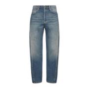 Jeans met vintage-effect Lanvin , Blue , Heren