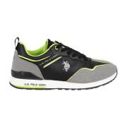 Veterschoenen met ronde neus U.s. Polo Assn. , Black , Heren