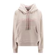 Roze Oversized Hoodie Off White , Pink , Dames