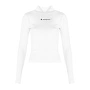 Minimalistische Stijl Golf Hals Coltrui Champion , White , Dames