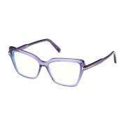 Klassiek Optisch Montuur Tom Ford , Purple , Dames