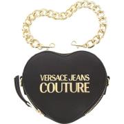 Zwarte Crossbody Tas Versace Jeans Couture , Black , Dames