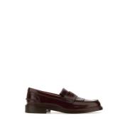 Chocolade Leren Penny Loafers Tod's , Brown , Dames
