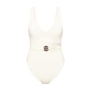 Eendelig badpak Tory Burch , Beige , Dames