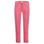Bobby Color Denim Jeans Parami , Pink , Dames