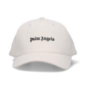 Witte hoeden voor een stijlvolle uitstraling Palm Angels , White , Her...