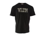 Zwarte Vltn T-shirt voor heren Valentino , Black , Heren