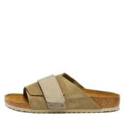 Kyoto Nubuck-Suede Leder Birkenstock , Beige , Heren