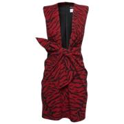 Pre-owned Fabric dresses Yves Saint Laurent Vintage , Red , Dames