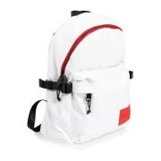 Stijlvolle rugzak met meerdere zakken Bikkembergs , White , Unisex