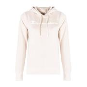 Hoodie met voorzak Champion , Beige , Dames