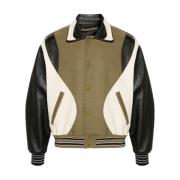Olive `Robyn` Varsity Jacket Andersson Bell , Green , Heren